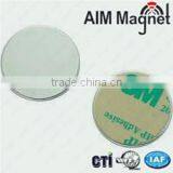 25mm Diameter x 3mm Thick Self-adhesive Neodymium Magnets thumbnail-2