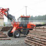 Chinese Wheel Loader With Wooden Forkers thumbnail-2