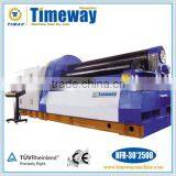 CNC Four Roller Hydraulic Plate Rolling Machine With Pre-Bending (HFR-30*2500) thumbnail-1