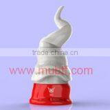 20/30/50/70/100ml Custom Newest Design White Cream Shape Perfume Glass Bottles thumbnail-1