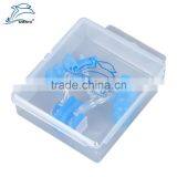 Shenyu Soft Silicone Waterproof Swimming Nose Clips Water Sport Gear With a Case Box Pool Accessory thumbnail-2