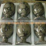 MARBLE WINE GLASSES GOBLETS thumbnail-2