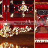 European Fashionable Living Room TV Cabinet, Wood Carved With Gold Leaf TV Stand (BF01-ML037) thumbnail-3