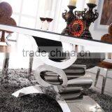 Modern Style 304 Stainless Steel Special Design Dining Room Furniture thumbnail-4