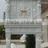 Italian Style Marble Carving Fireplace thumbnail-6