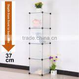 VIVINATURE DIY Large Clothes Closet Wardrobe Cabinet Cloth Shoes Storage Organizer 4-Layers 16-Drawer thumbnail-1