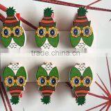 Wooden Decoration Wooden Pegs,decoration Clips Owls Pegs Gifts thumbnail-1