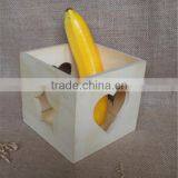 Handmade Cheap Unfinished Empty Wooden Gift Box Without Lid thumbnail-4