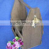 Antique Wooden Wine Rack Wine Rack Bottle Shape Wine Rack Novelty Wine Rack With Paulownia thumbnail-3