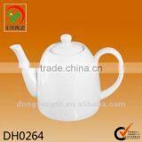 Customized Plain White Porcelain Teapots for Sale thumbnail-1