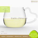 Decorative Wholesale Borosilicate Heat Resistant Glass Milk Jug thumbnail-1