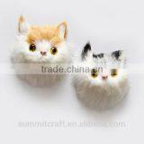 3D Plush Cat Animal Fridge Magnet ,resin Half Cat Fridge Magnet thumbnail-2