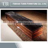 2015 Modern Latest Italy Ebony Veneer TV Stand With Marble Top thumbnail-6