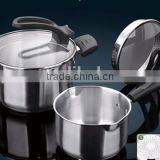 6pcs Induction Based Stainless Steel Cookware Set thumbnail-3
