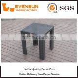 Fashion PE Rattan Table WIth Glass Top thumbnail-3
