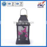 2016 New Style Color-changing Wooden LED Candle Lantern for Holloween Ornaments thumbnail-1