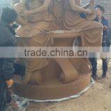 Outdoor Garden Decoration Metal Craft Water Large Bras Water Fontain thumbnail-3