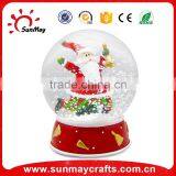 Christmas Snow Globe With Christmas Santa thumbnail-2