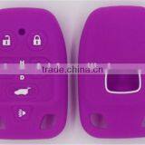 6 Buttons Silicone Car Key Covers for Honda thumbnail-1