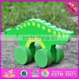 2017 New Products Kids Animal Toy Wooden Crocodile Car Toy W04A318 thumbnail-4