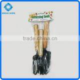 3PC Wholesale Kids Wooden Garden Tool thumbnail-1