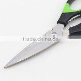 Rubber Handle Multifunction Kitchen Scissors With Bottle Opener thumbnail-5