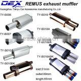 Auto Universal Stainless Ss304 Exhaust Muffler thumbnail-5