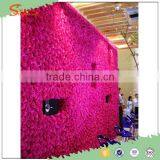 Best Quality Personized Rose and Peony Artificial Flower Wall for Stage Background Decoration thumbnail-1