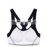 Latest Wholesale Women Fitness Sport Bra High Fashion Plain Sport Bra HSS6522 thumbnail-2