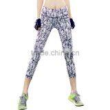 Custom Dry Fit Gym Fitness Leggings Spandex Printing Colorful Yoga Pants thumbnail-5