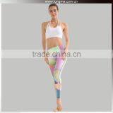 Compression Women Yoga Gym Fitnss Padded Pro Fit Custom Blank Sports Bra thumbnail-5