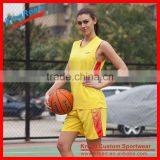 Digital Full Sublimated Printing Basketball Jersey, OEM Basketball Uniform thumbnail-2