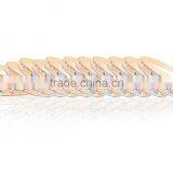 6MM Three Tone Plated Bangles thumbnail-1
