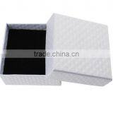 Eco-friendly Black Jewelry PU Leather Box With Sponge Inside Logo Printed PU Jewelry Box Gifts Cheap Jewelry Box thumbnail-3