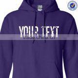 100% Cotton Mens Plain Pullover Hoodie With Your Logo thumbnail-2