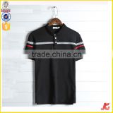 Custom men breathable colour block panel slim fit sports polo shirt,China manufacturer polo t-shirt