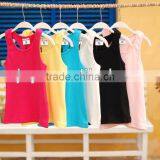 Multi Color Children's Singlet Rib Cotton Blank Vest Tank Tops thumbnail-4