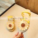 S17455A High-quality Slippers Kids Shoes Summer Weave Little Children Slippers thumbnail-1