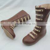 Wholesale Skidproof Genuine Leather Boots for Kids thumbnail-2