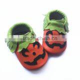 All Saints'Day Design Baby Shoes Halloween Baby Moccasins thumbnail-3