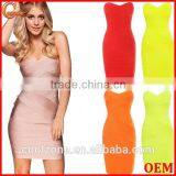 Latest China Supplier Strapless Bandage Clothing Wholesale Sexy Women Clothing thumbnail-1
