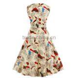 Walson 2017 Sleeveless Printed Summer Women Dresses thumbnail-4