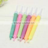 6pcs Birthday Cake Candles Assorted Colored Flames Safe Taper Chime Party Decor thumbnail-2
