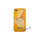 Oranges Pattern TPU Case for IPhone 4 thumbnail-1
