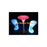 PE Plastic Glow Lighting Bar Stool thumbnail-3
