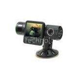 2.0\'\' TFT Screen USB 2.0 Dual Camera Car DVR With 120 Wide Angle / Color CMOS Image Sensor