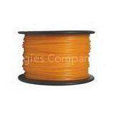 RoHs 3D Printing Filament 3MM ABS Filament Orange For 3D Electronics