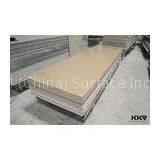 Heat Resistance Cream Artificial Wall Stone Acrylic Solid Surface Sheets thumbnail-1