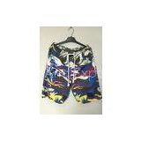Customized Cool Soft Cotton Boys Summer Short Pants For Beach / Sports