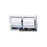 Recessed Twin Toilet Paper Holder With Hood thumbnail-1